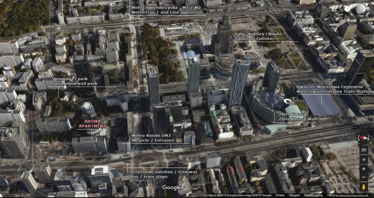 Aroma Apartments Rondo Onz Warszawa Exteriör bild